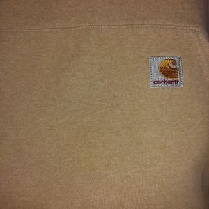 Carhartt tan hoodie